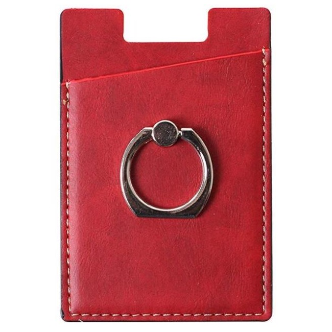 Rfid Leather Phone Holder w/ Stand_Giftarget Inc