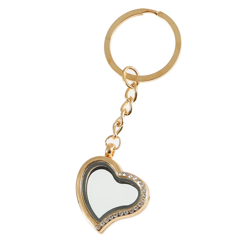 Grace Heart Photo Frame Keychain_Giftarget Inc