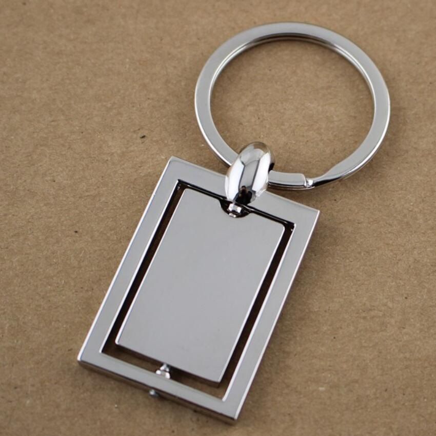 Rectangular Shape Spinning Keychain_Giftarget Inc