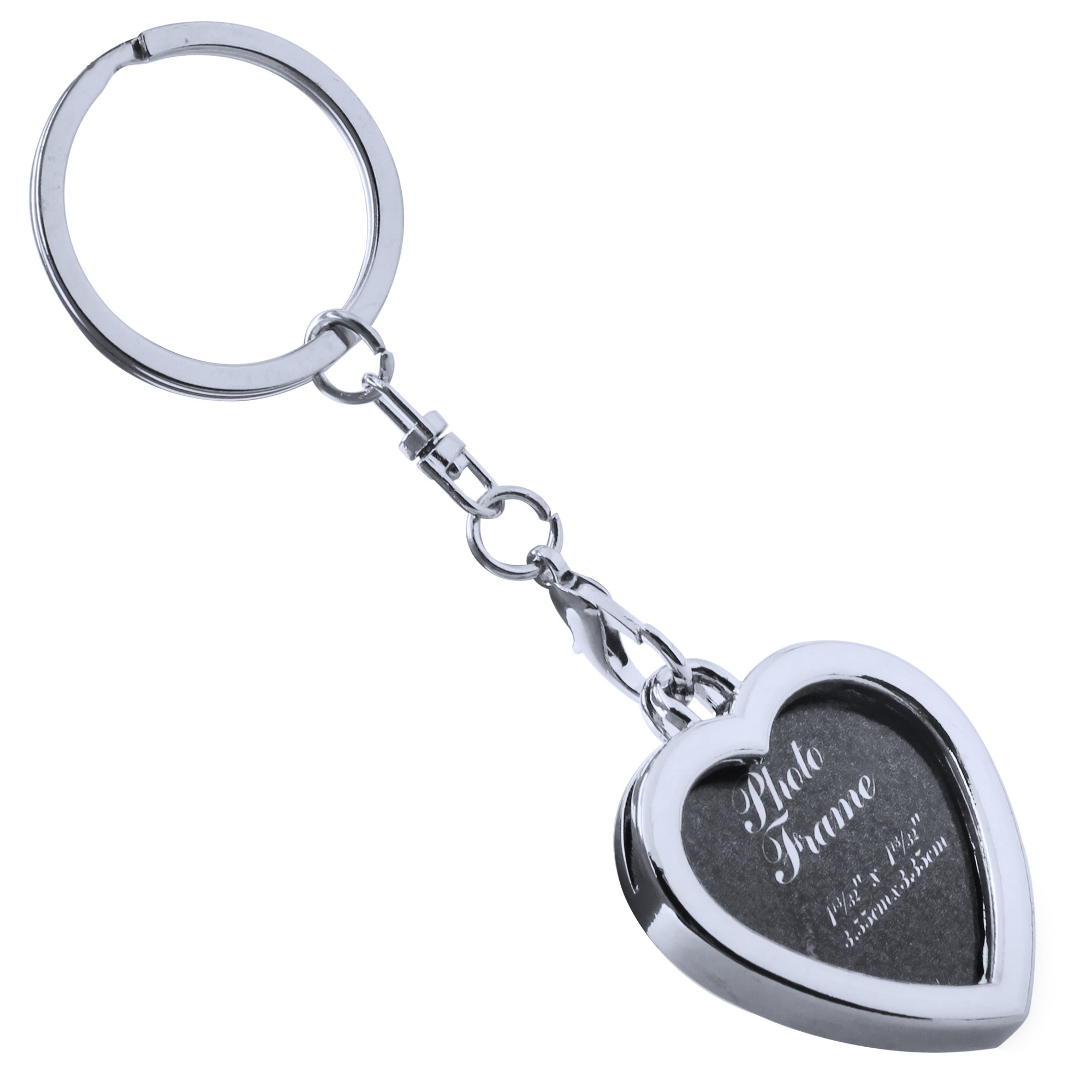 Heart Photo Frame Keychain_Giftarget Inc