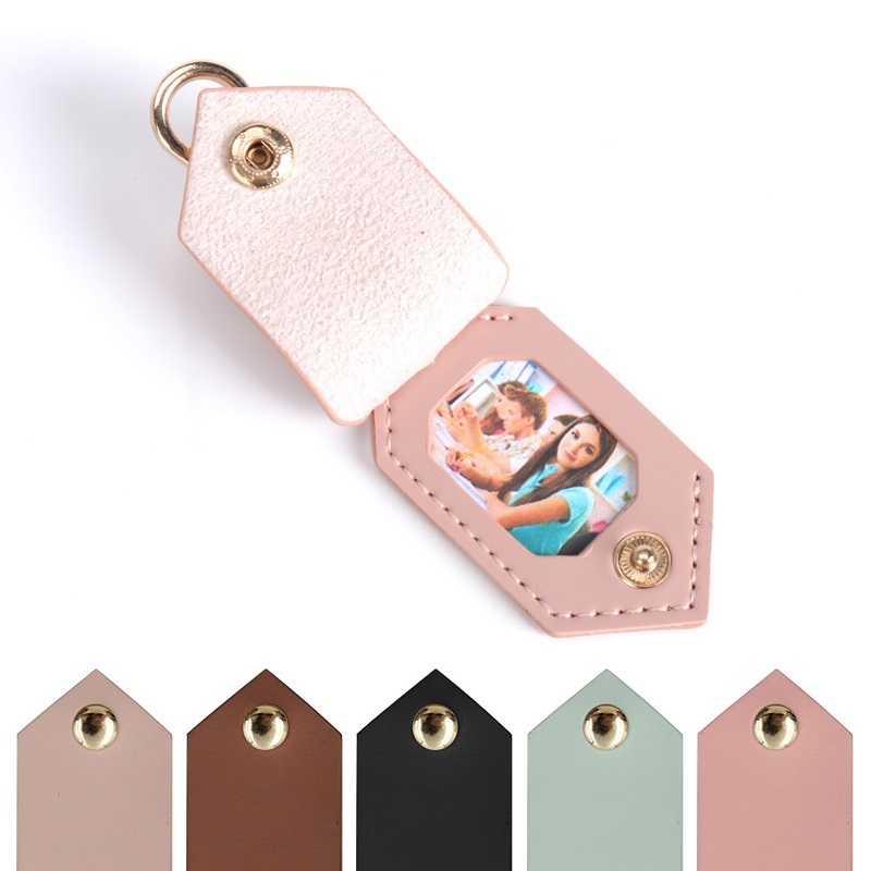 PU Photo Frame Keychain_Giftarget Inc