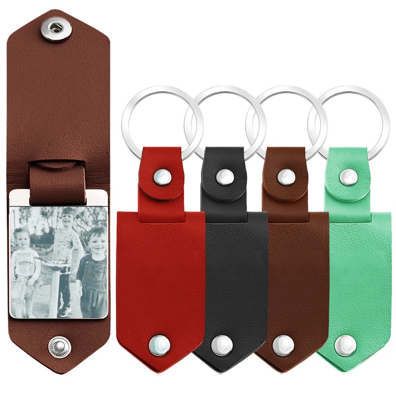PU Leather Photo Frame Keychain_Giftarget Inc