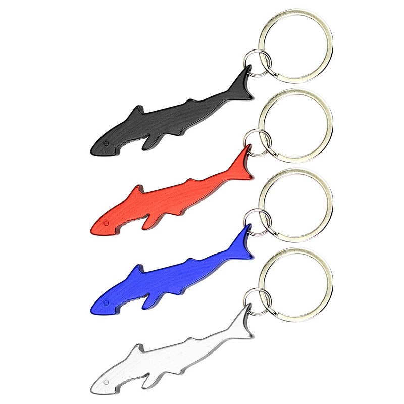 Shark Shape Bottle Opener Keychain_Giftarget Inc