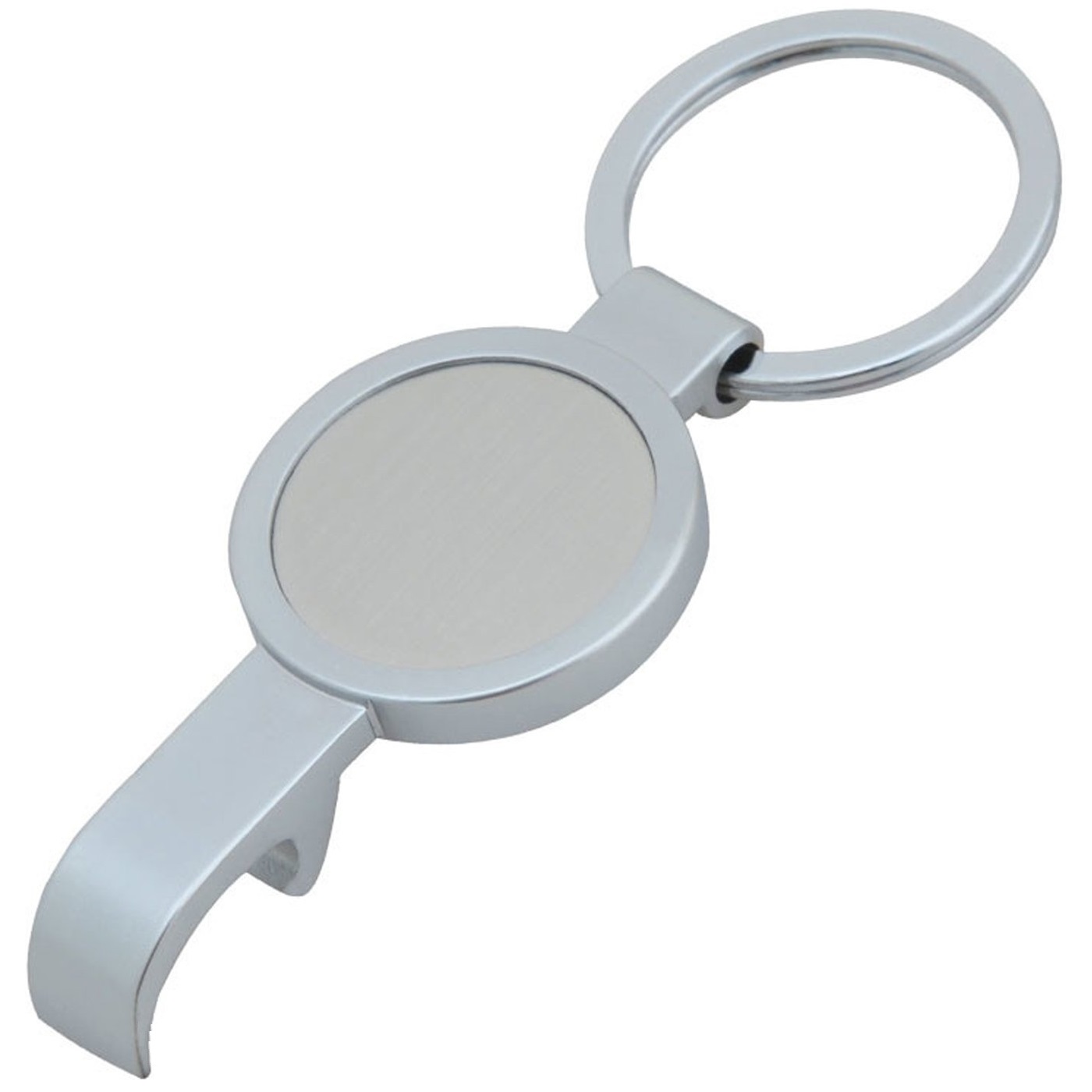 Round Top Bottle Opener Keychain_Giftarget Inc