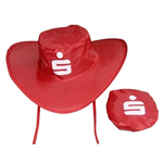Collapsible cowboy hat w/ pouch