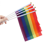 Rainbow Hand Flag