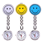 Metal Round Nurse Watch