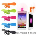 2 in 1 Mini Fan For Smart Phones