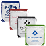 Clear Vinyl Drawstring Bag
