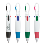 Multi Color Carabiner Pen
