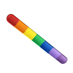 Rainbow Silicone Slap Wristband