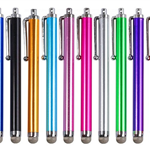 Lightweight Stick Stylus Pen w/Clip