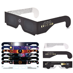 Full Color Paper Solar Eclipse Glasses