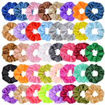 Full Color Satin Scrunchie