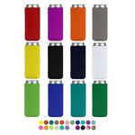 Slim Neoprene Can Cooler (3 Sided Imprint)