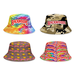 Custom Design Full Color Cotton Bucket Hat