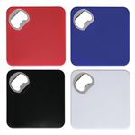 Square Bottle Opener Coaster