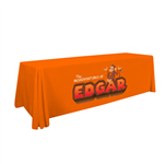 8' Draped 4-Sided Table Cover (Full Color All Wrap)